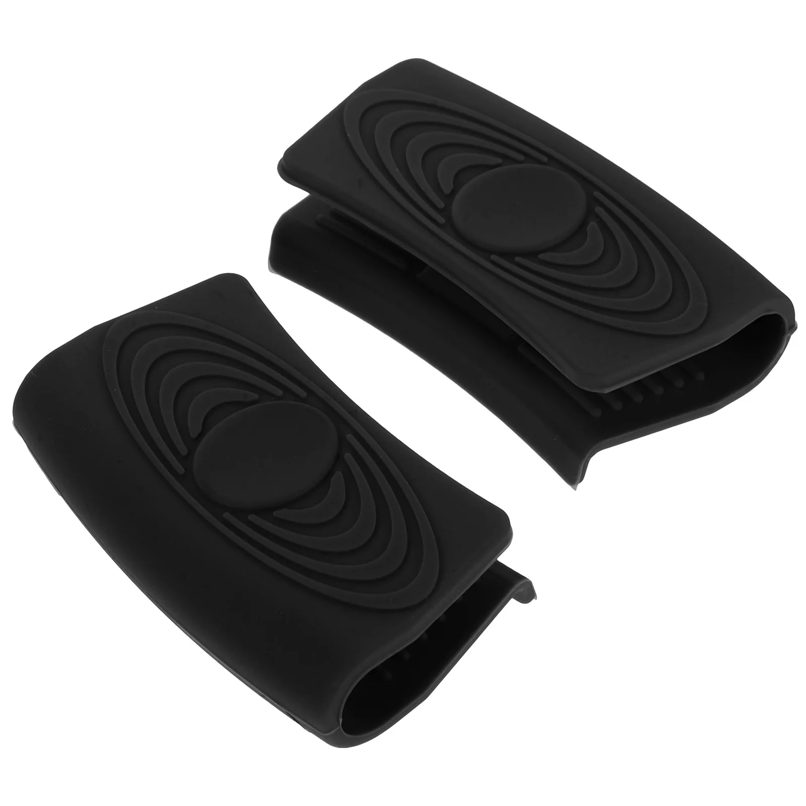 

2 PCS Anti-scalding Pot Handle Silicone Cover Grip Rack Silica Gel Protective Covers