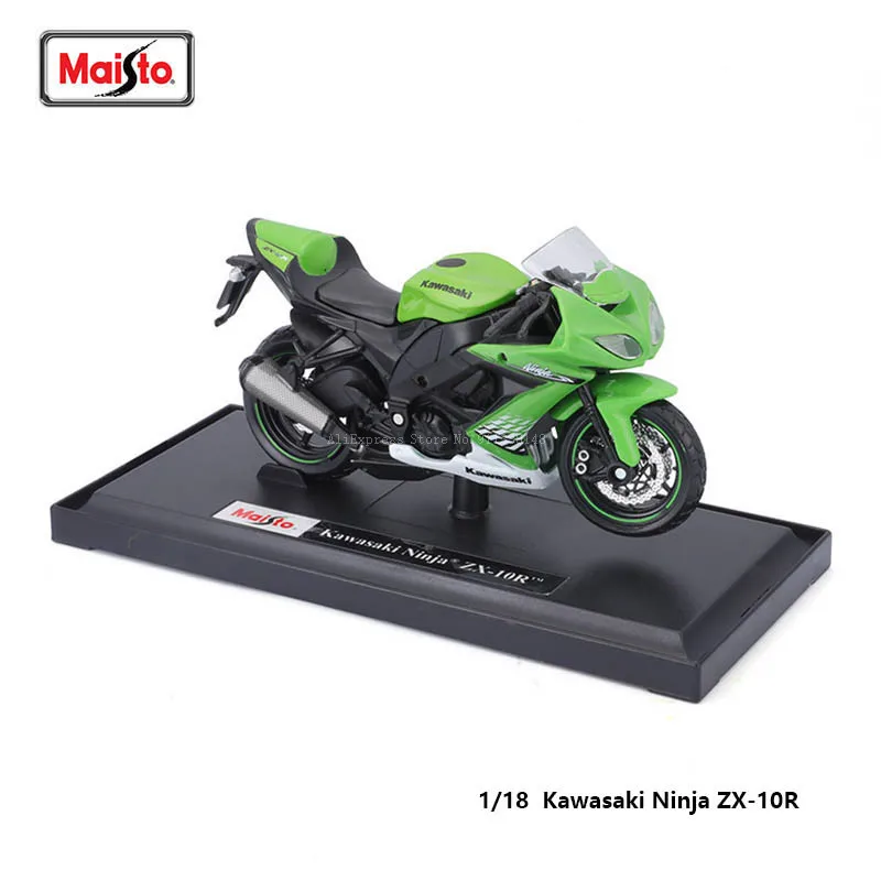 Maisto 1:18 kawasaki ninja ZX-12R liga genuína modelo de