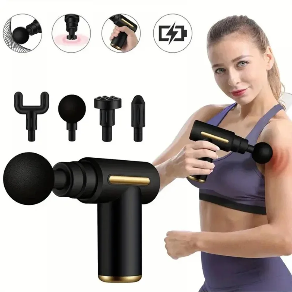 

Fascia Gun Muscle Relaxation Massager Electric Vibration Massage Gun Professional Grade Neck Membrane Gun 2026