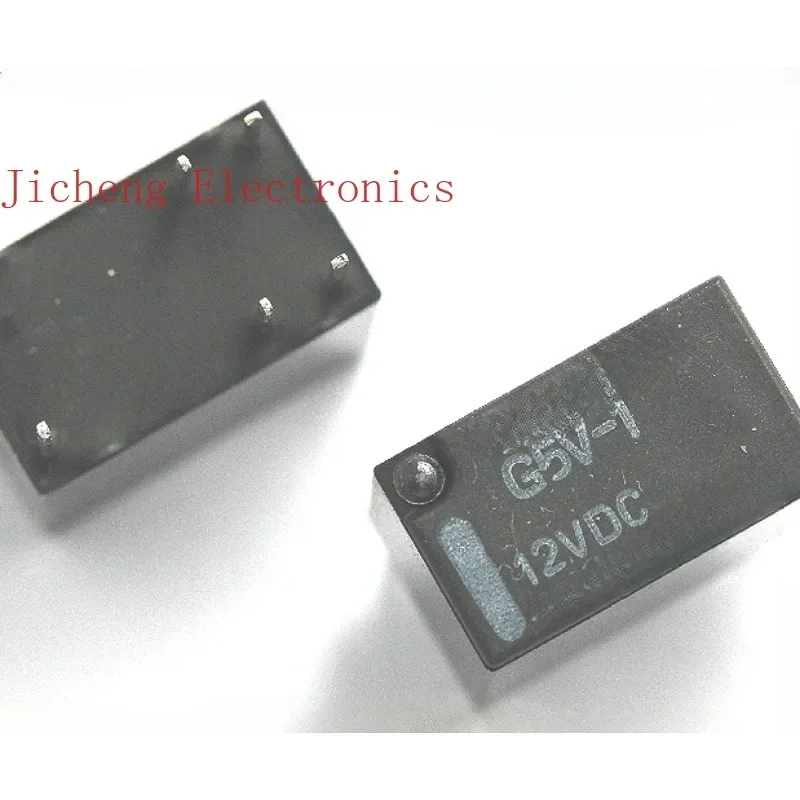 

10PCS Small high sensitivity signal relay G5V-1-12VDC