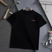 T-shirt Summer New Round Neck Solid Printing Casual Fashion Brand Versatile Women's Short-sleeved Tee Top Loose Cotton Printing