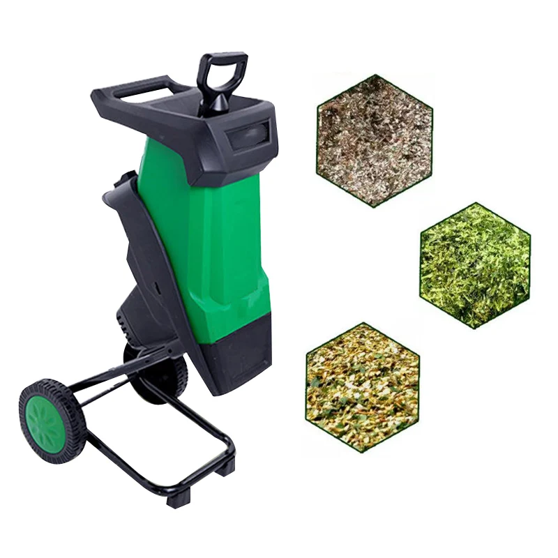 

2400W High Power Garden Electric Shredder Garden Shredders Small Garden Tool Branch Shredder