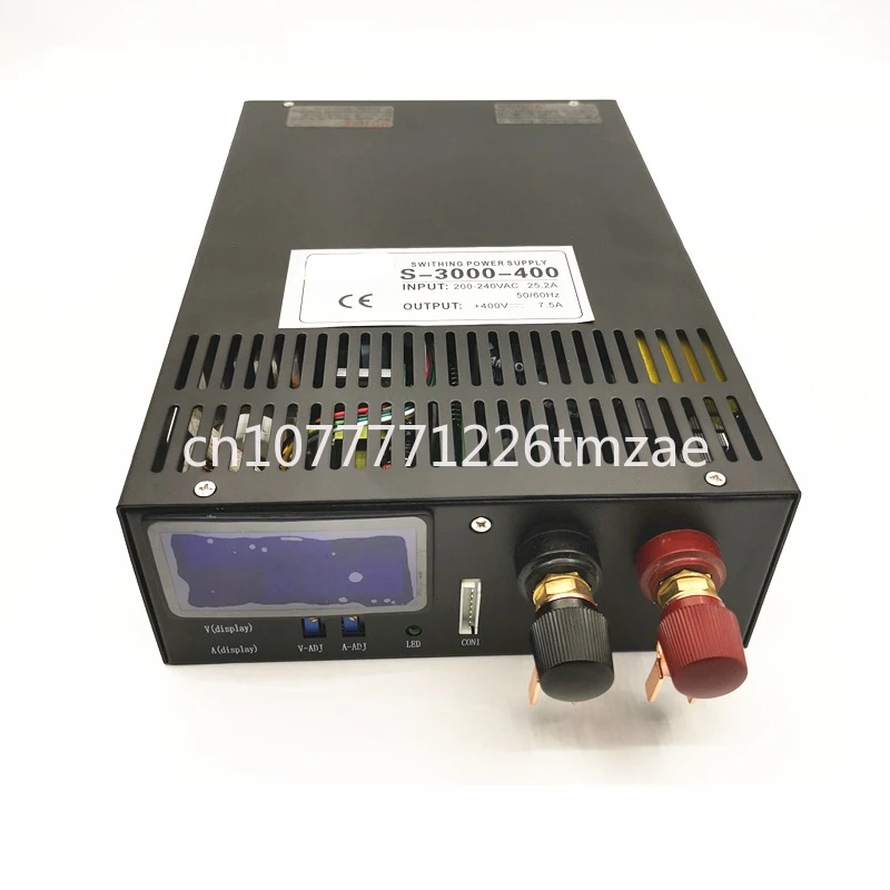 

Digital display switch power supply AC to DC power supply: 3000W 400V 7.5A, adjustable output voltage and current