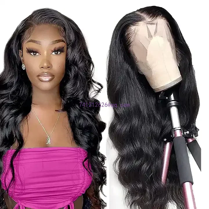 Wholesale virgin Brazilian Human Hair Wig vendors Glueless full hd lace wigs human hair pre plucked Body Wave Lace Front Wigs