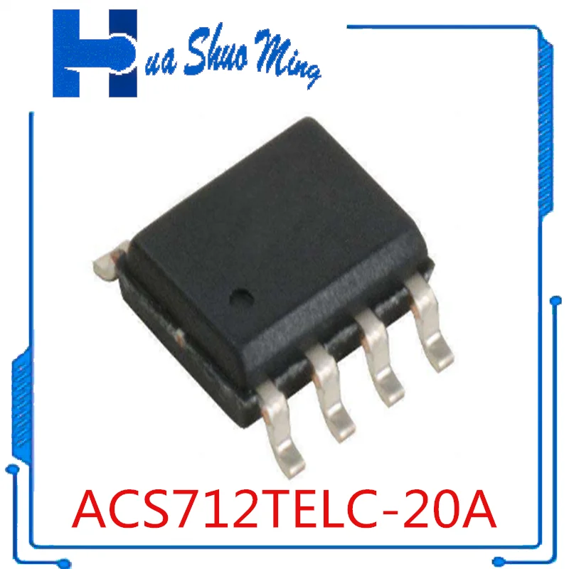 10-20Pcs/Lot   ACS712TELC-20A ACS712TELC20A   ACS712TELC ACS712 SOP8