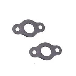 2Pcs Muffler Exhaust Pipe Flange Gasket For 48cc 80cc Motorized Motorised Bike