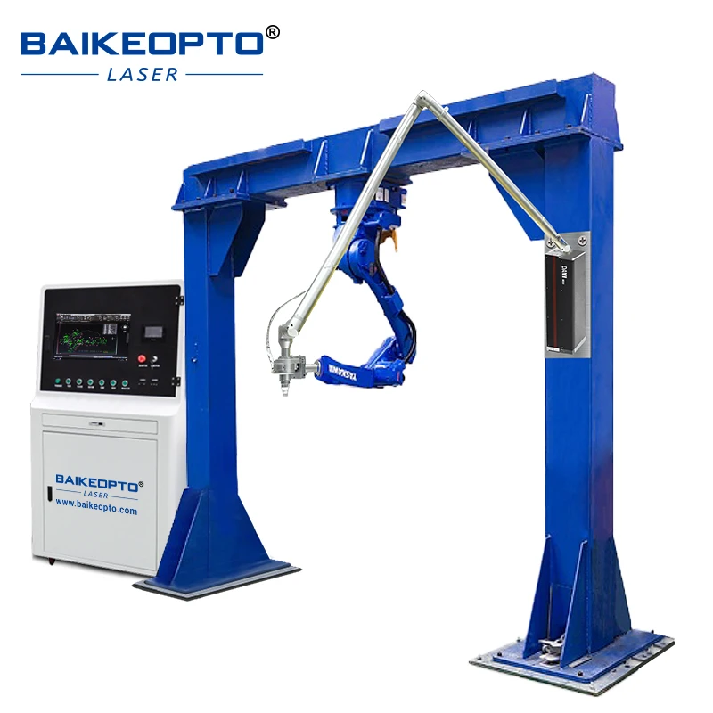 Machine de découpe 3D CO2 BK-J500L-GP25, conception modulaire pratique, traitement du PVC, Machine Laser 500W