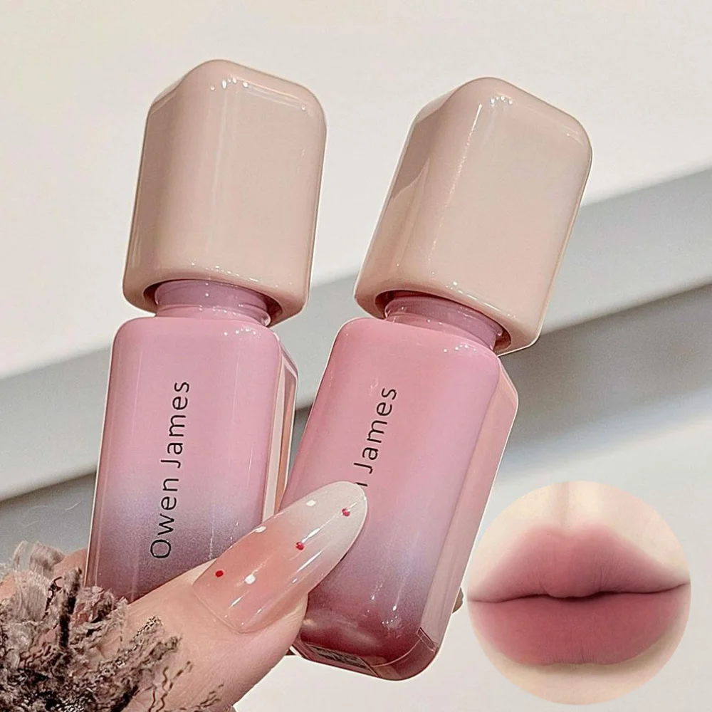 Soft Milk Mist Matte Lip Mud Long-Lasting Multi-Use Lip Glaze as Lipstick & Blush Lip Moisturizing Plumping Lip Cosmetics Makeup