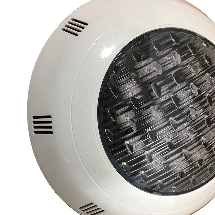 AC/DC 12V Input Plastic Material White Housing 18W 3000K 6000K RGB Pool Lights LED Underwater Set