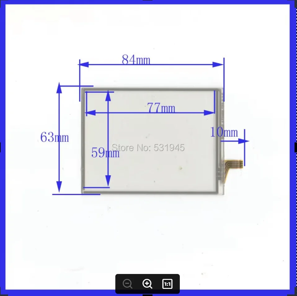 

ZhiYuSun новые 3,5-дюймовые сенсорные панели экрана 84 мм * 63 мм для GPS или коммерческого использования, использованный КПК 84 * 63