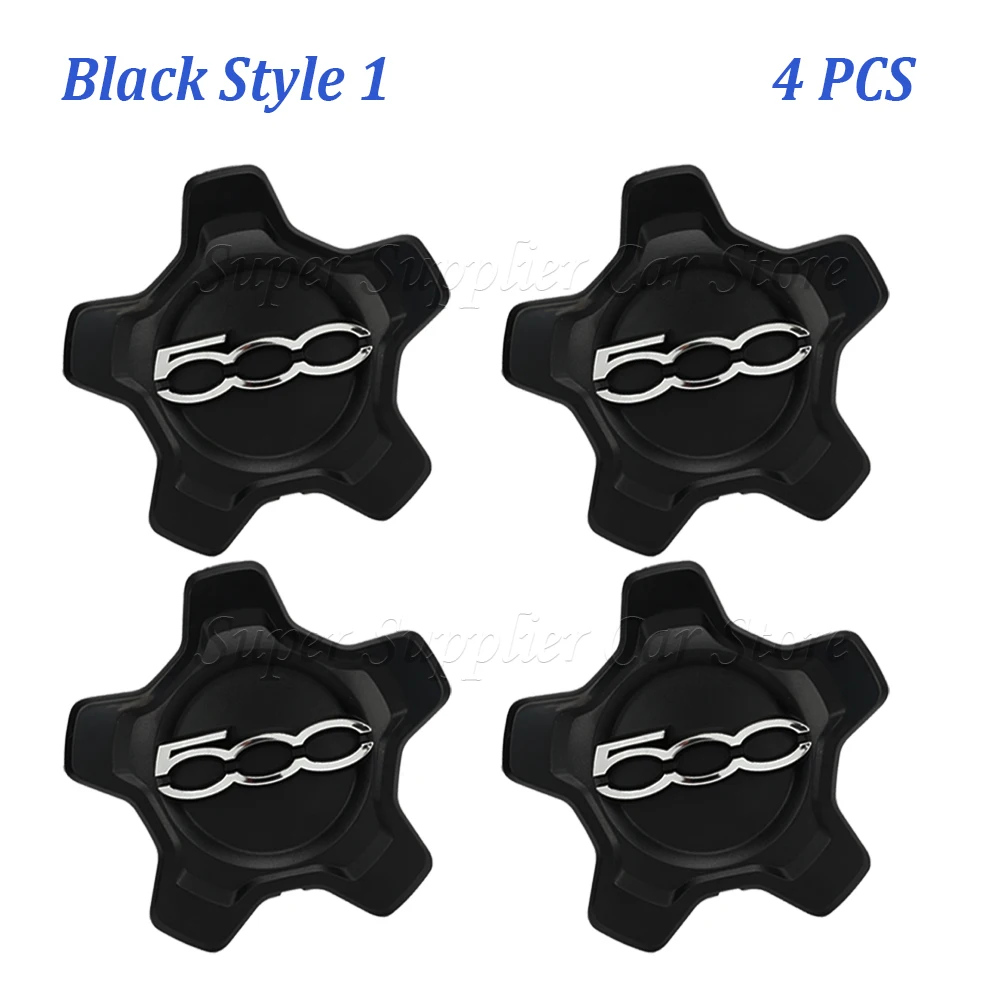 735668196 For Fiat 500X 334 2014-2023 Center Wheel Hub Cap 4 PCS Replacement car Accessories Decoration