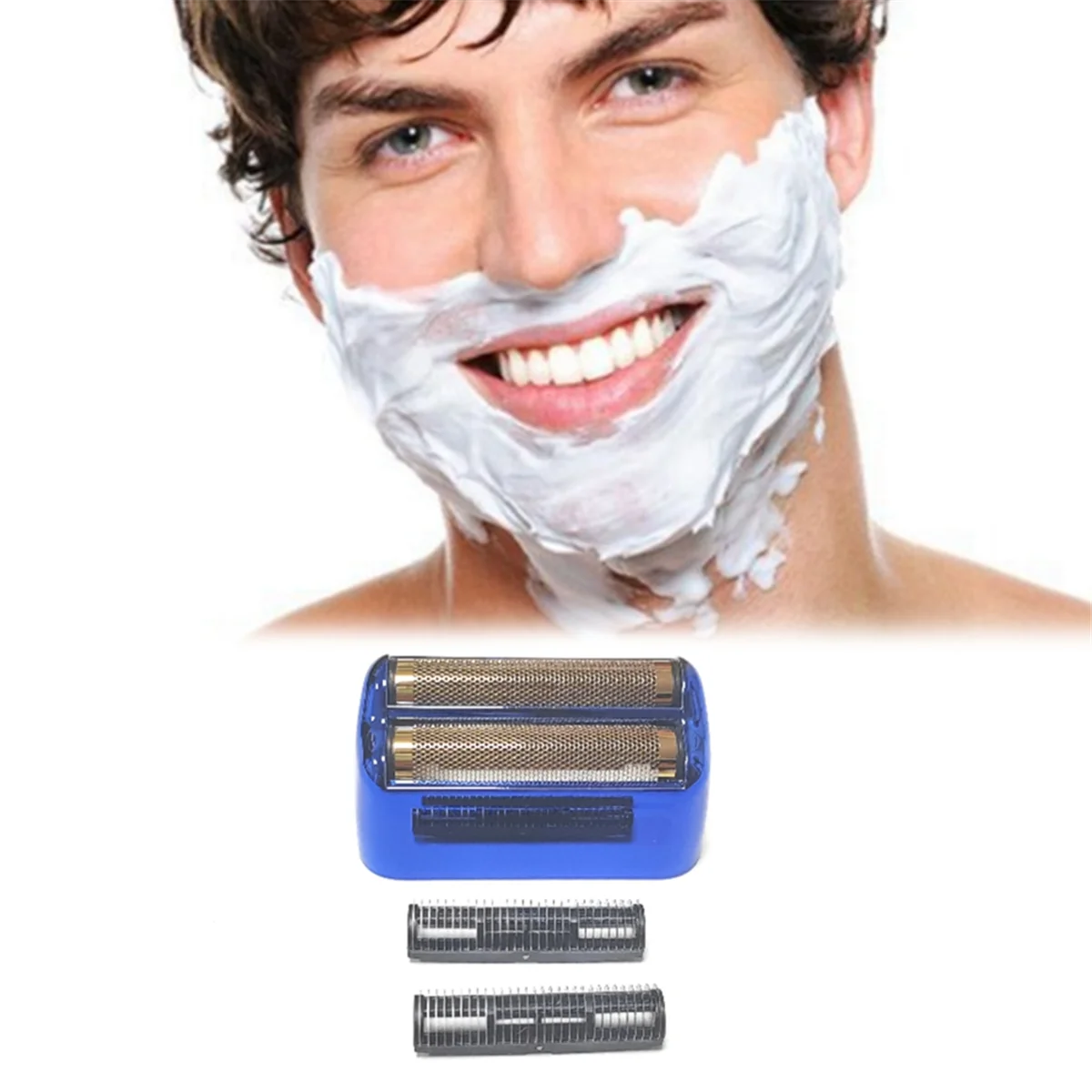 อุปกรณ์โกนหนวดสําหรับใบมีดโกนหนวด Clipper ผม Trimmer เครื่องโกนหนวดไร้สายผู้ชายเครื่องโกนหนวดพิเศษเปลี่ยนใบมีด-A