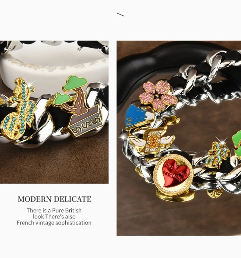 هذا قلادة الهيب هوب الدوارة على شكل قلب رائعة وعصرية