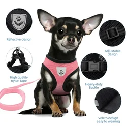 Arnés transpirable ajustable para perros y gatos – Paseos cómodos