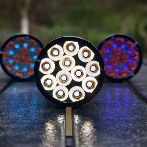 Firefly E12 Eclipse Lume10 Driver 15000LM EDC Flashlight USB OTG 21700 Battery Powered RGBW LED Torch Lamp with Magnetic Tail