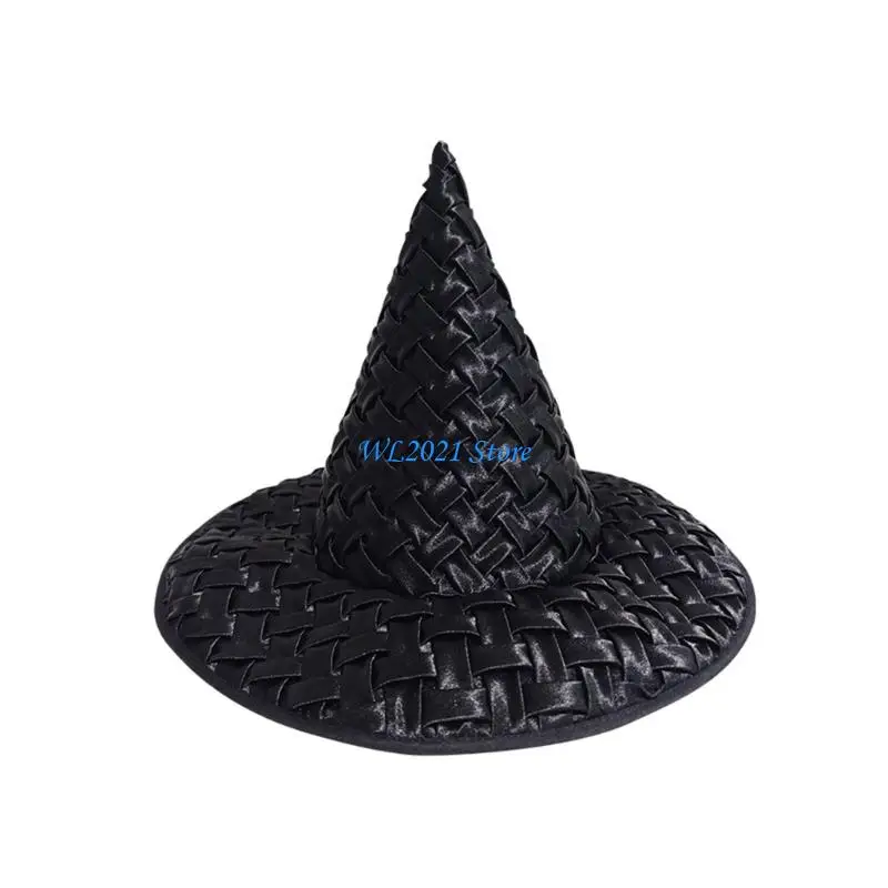 

G5GC Stylish Braided Bucket Hat Halloween Accessory Lightweight Breathable Polyester Fits Most Head Sizes Comfortably