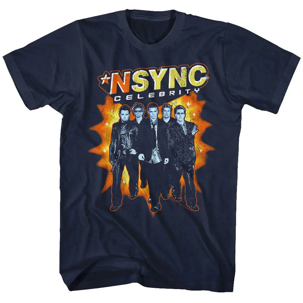 Nsync Celebrity Explosion Men'S T Shirt