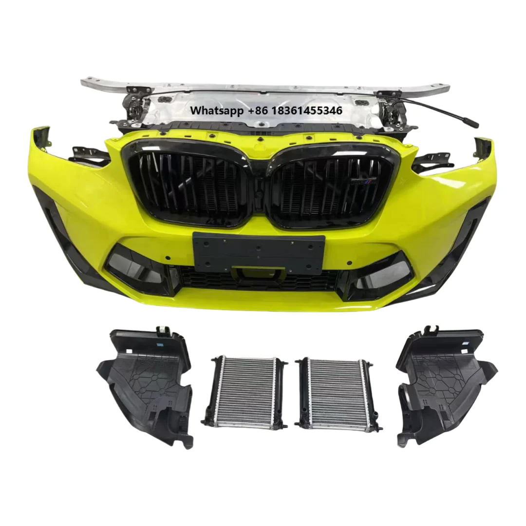 

For high-quality X4M F98 front bumper assembly with radiator headlight fan mesh ABS body kit G02 Suitable