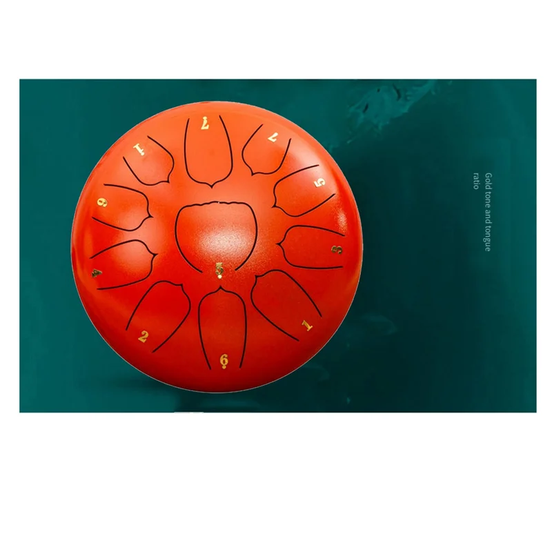

YHOLI-10-Inch 11-Tone Outdoor Rain Drum, Garden Rain Drum, Rain Chakra Drum, Ethereal Drum, Hand Drum