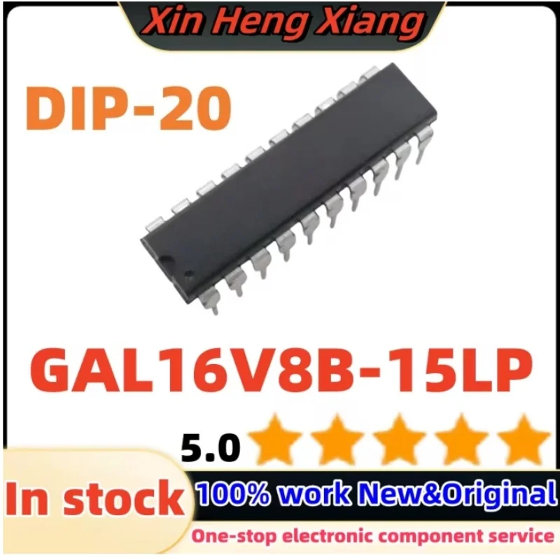 

(2-10pcs) GAL16V8B GAL16V8B-15LP DIP-20