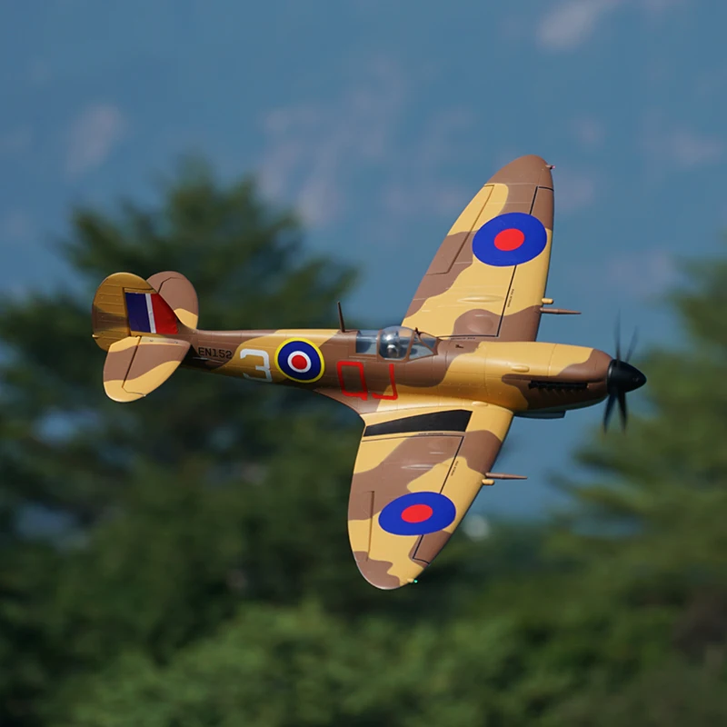 XFly Wingspan 1200mm Spitfire Fighter Remote Controlled Electric Aircraft Fixed Wing Model RC Aircraft Toy PNP Version view 2