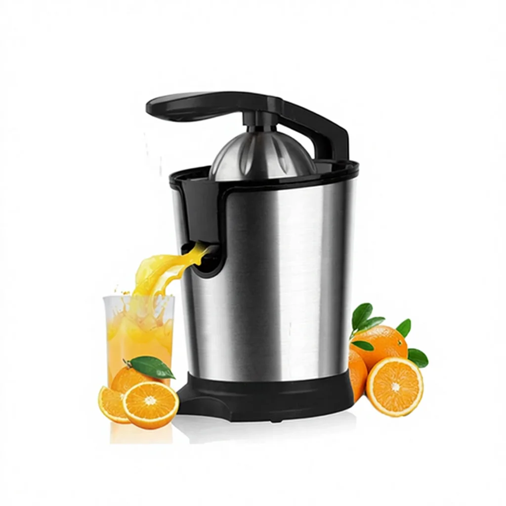 Eco-friendly Multi-Functional Electric Juicer Stainless Steel Blade Brushed Motor 180W 400ml Capacity English Operating