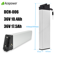 For ADO A20 Fiido M1 Folding Electric Bike Spare Battery DCH006 36V 10.4Ah 12.5Ah 17.5Ah For MATE Bike Replacement Battery