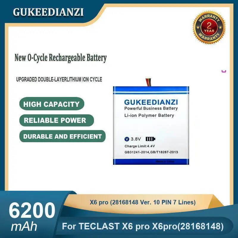 بطارية لـ Teclast X98 Plus 2 Plus2 Air 3G P98 P98HD X89HD X89 kindow P89 3G M89 P89SE air P98 3G P98HD v99i X6 pro X6pro X4 #6