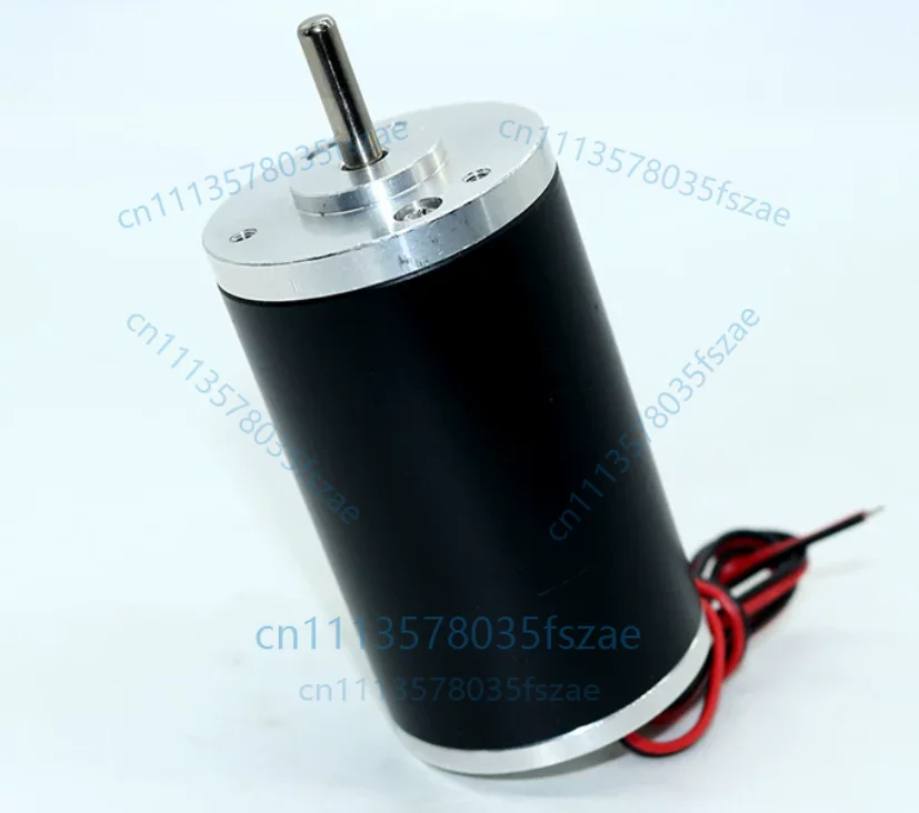1 pcs 4575 permanent magnet dc high-speed motor 24v high torque forward and reverse micro high-speed neutral motor single head