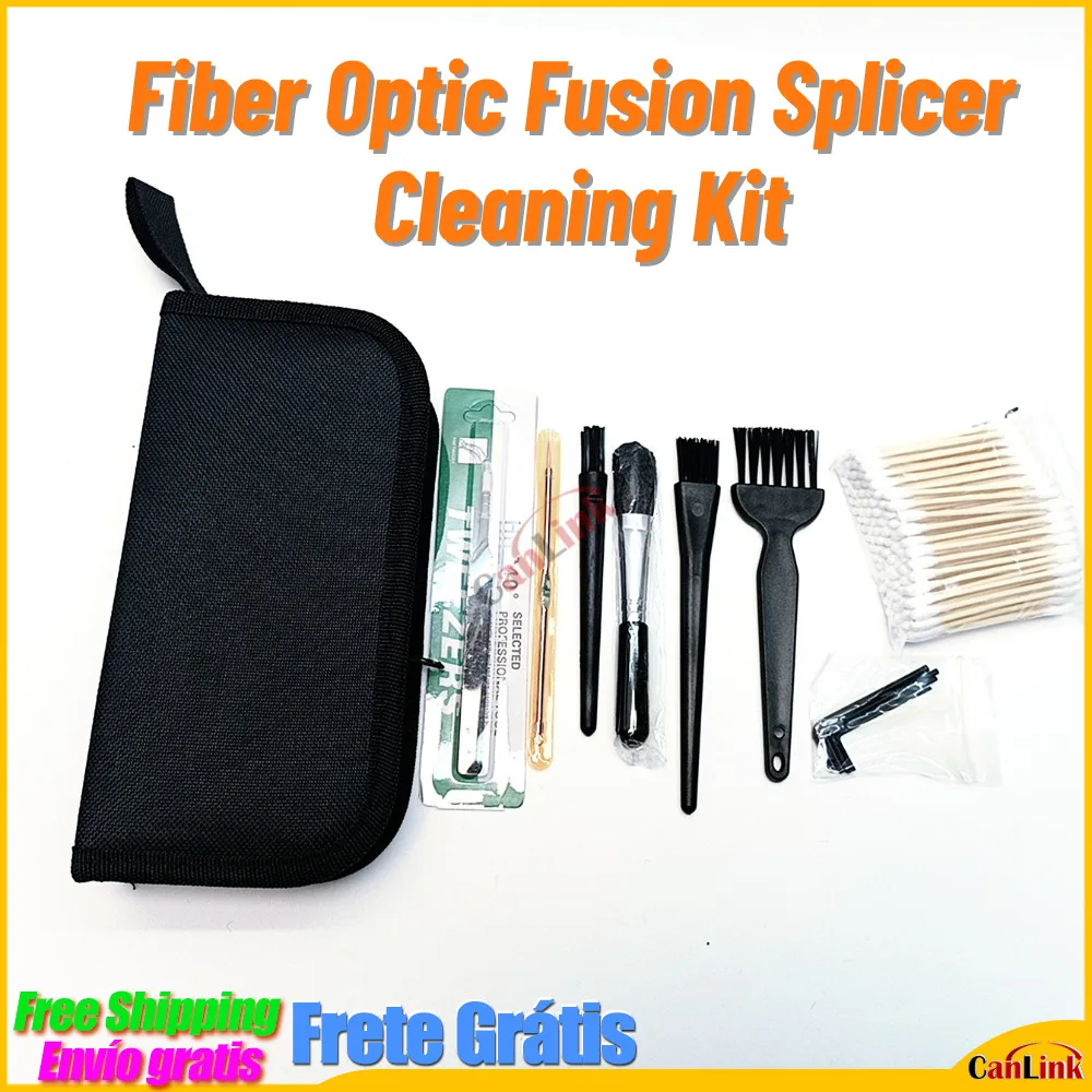 Fiber Optic Cleaning Kit – Optical Fiber Cleaning Swabs for FTTH Fusion Splicer Cleaning Set
