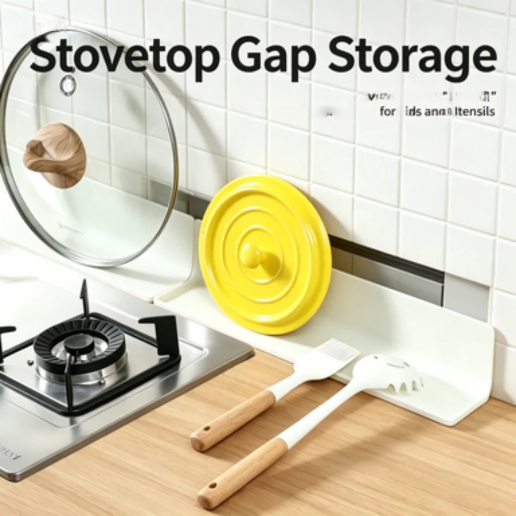 White Silicone Kitchen Gap Cover, Flexible Countertop Seal Strip, Gray Cuttable Easy Clean Stove Counter Dust Guard