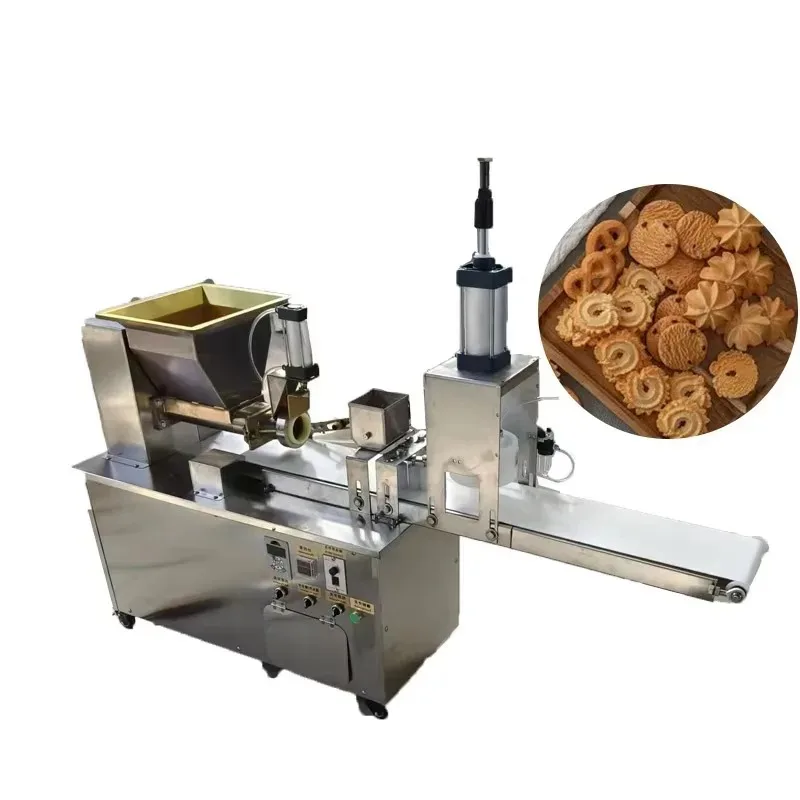 Equipo Automático para Panadería, Máquina para Prensar Galletas Macaron Hello Panda y Máquina para Hacer Bizcochos Duros