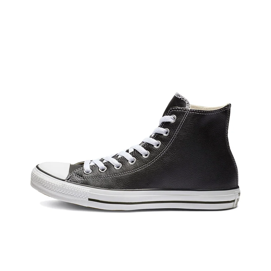 Tênis Converse Chuck Taylor All Star de Couro Cano Alto Preto