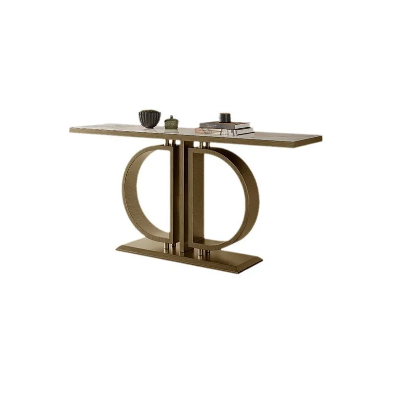 

Entry entrance table Light luxury corridor aisle table Household Italian view table