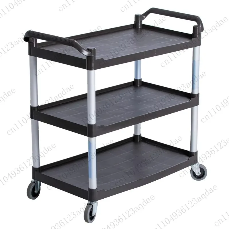 

Ручная тележка Пластиковая многоцелевая ручная тележка Коммерческий кейтеринг Кухонный кейтеринг