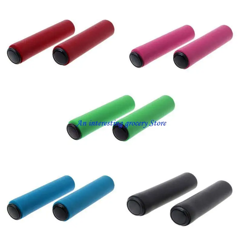 652D Grips Silicone Sponge Handlebar Grips Soft Bike Grips Cycling Handlebar