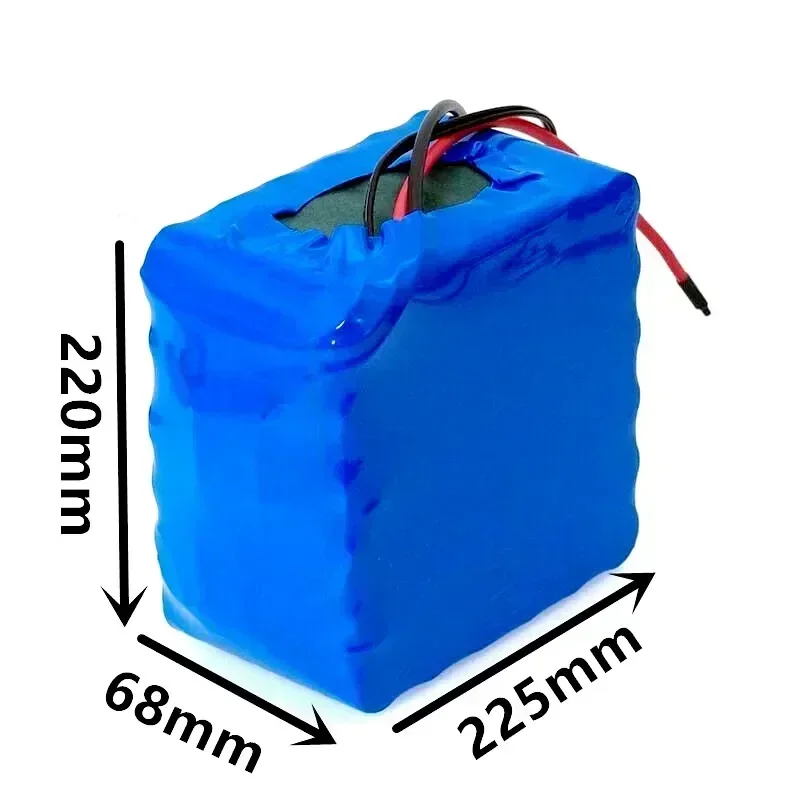 휴대용 충전식 리튬 이온 배터리, LED 램프 라이트 백업 전원 등, 12.6V 3A 충전기, 3S12P, 12V, 50Ah, 50000mAh, 신제품