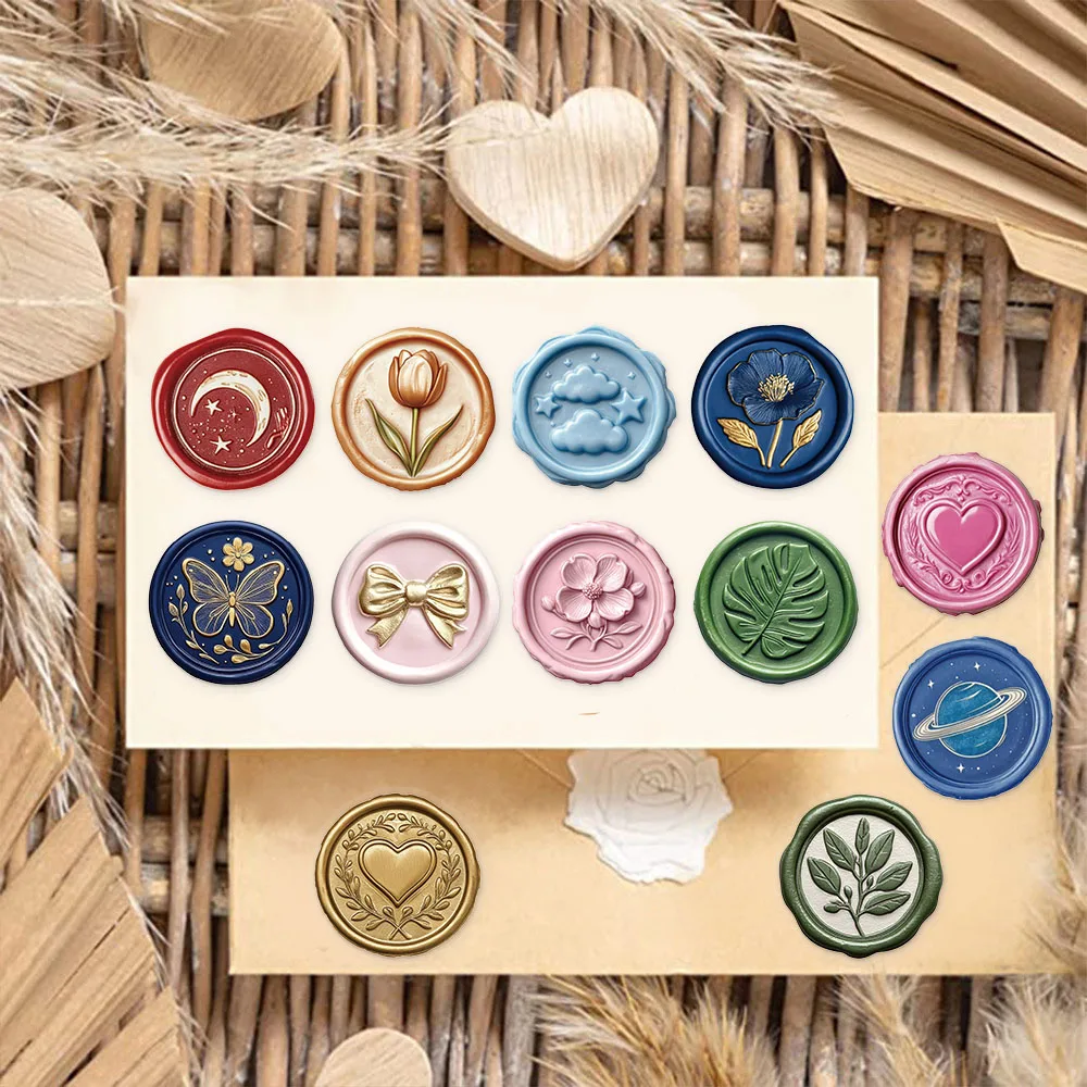 50 قطعة مجموعة ملصقات ممتعة لعيد الميلاد الرجعية مقاومة للماء وشفافة كتيب PET للكمبيوتر المحمول والكمبيوتر اللوحي وملصقات مقاومة للماء #4