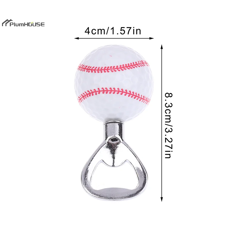 Ouvre-bouteille de Baseball de Football en acier inoxydable, ouvre-bouteille de bière amusant pour vins, nouveauté cadeau, fournitures de Bar pour fête de mariage