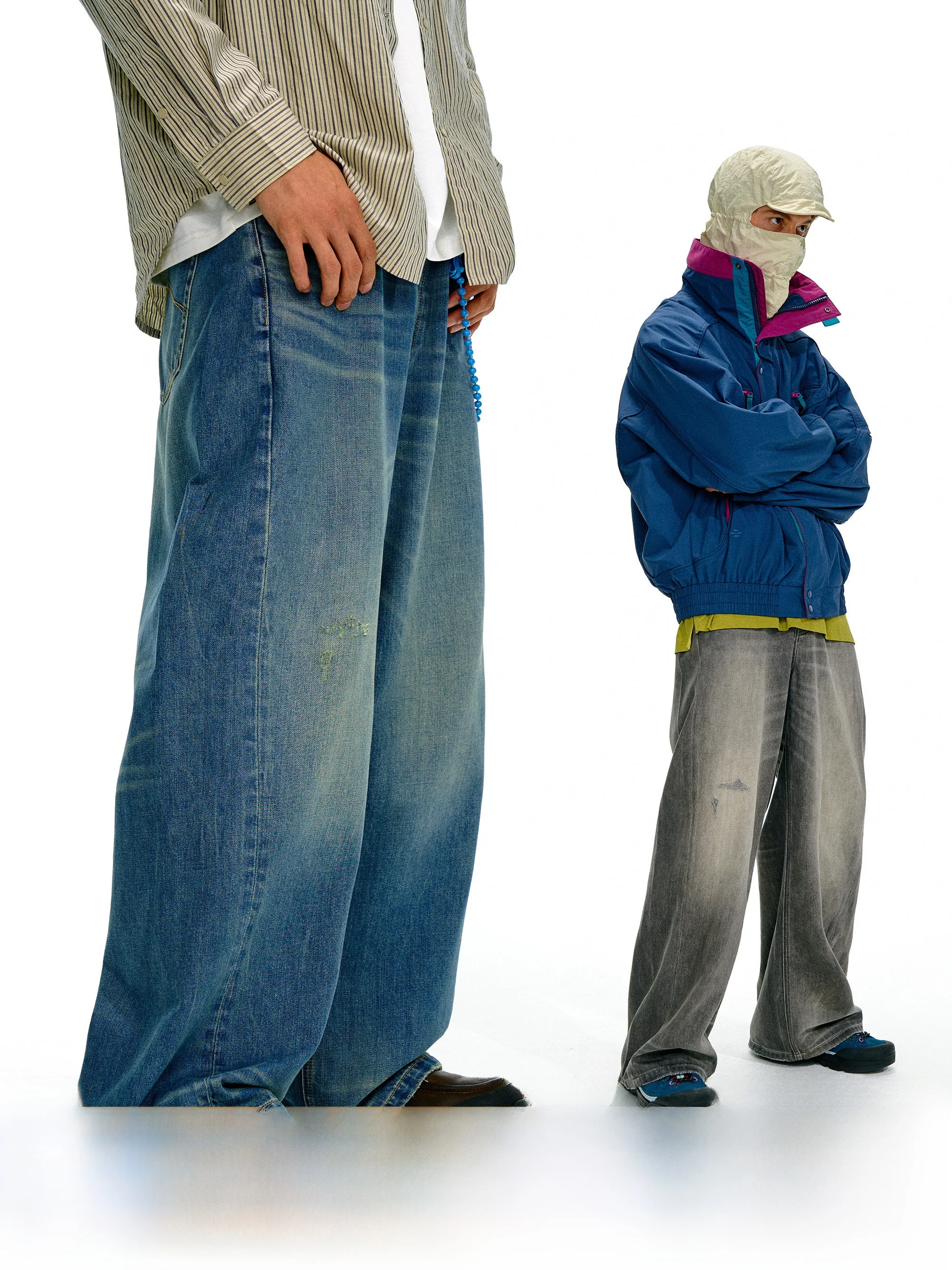 

Outdoor Vintage Waed Casual Loose Straight Leg Jeans Nome Youth ular Low Waist Zipper Fly Multiseasonal Loose Fit