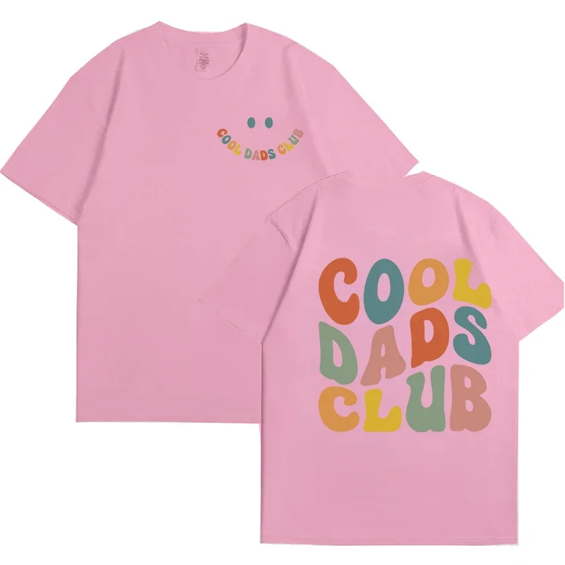 Cool Dad Clun Shirt for Men Clothing Dads Birthday T-shirts Front Back Print Tshirts for Grandfather Husband Tee Shirts Homme