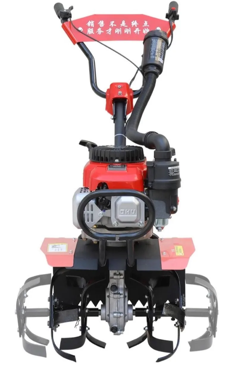 

Small gasoline household four-stroke soil loosening paddy field weeding ditch turning land reclamation rotary tiller