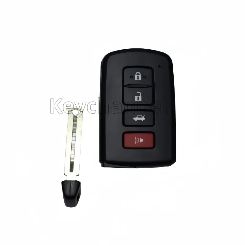 keychannel 1PCS 4 Buttons Smart Remote Key Fob BA4EQ F43 61A651-0101 Keyless ID8A Chip 433MHZ for Toyota Camry Avalon Corolla