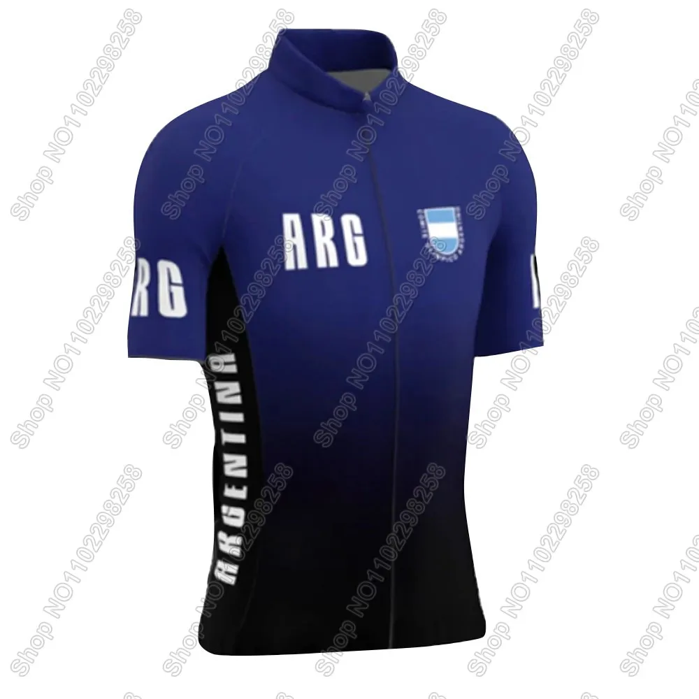 الأرجنتين الدراجات جيرسي 2025 مجموعة الصيف الرجال دراجة الملابس الطريق دراجة قمصان دعوى دراجة مريلة السراويل الجبلية Ropa مايوه #2