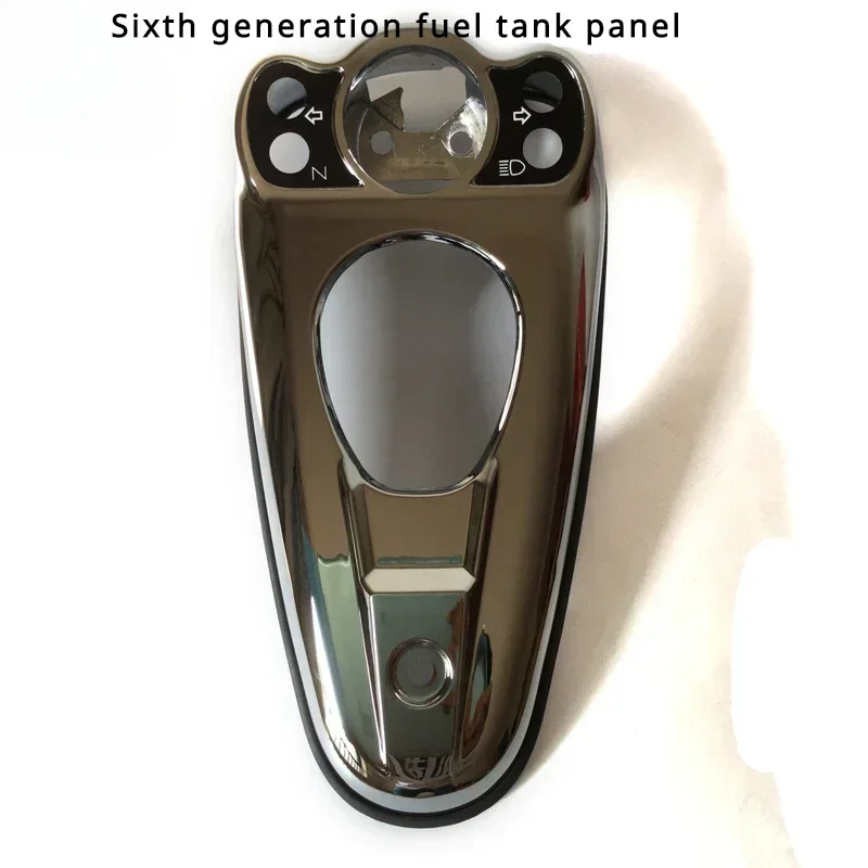Fuel Tank Gauge Assembly Fuel Tank Decoration Cover Gear Gauge Electroplated Housing for Lifan QJ150 QJ125
