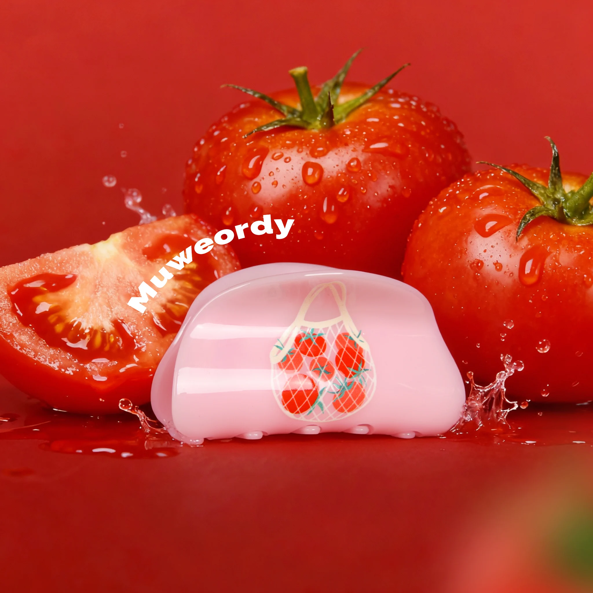 

NEW Summer Fruit Orange Acrylic Hair Claw Funny Vegetable Food Series Claw Clip Crab Hair Clip for Women Girls Hair Accessories