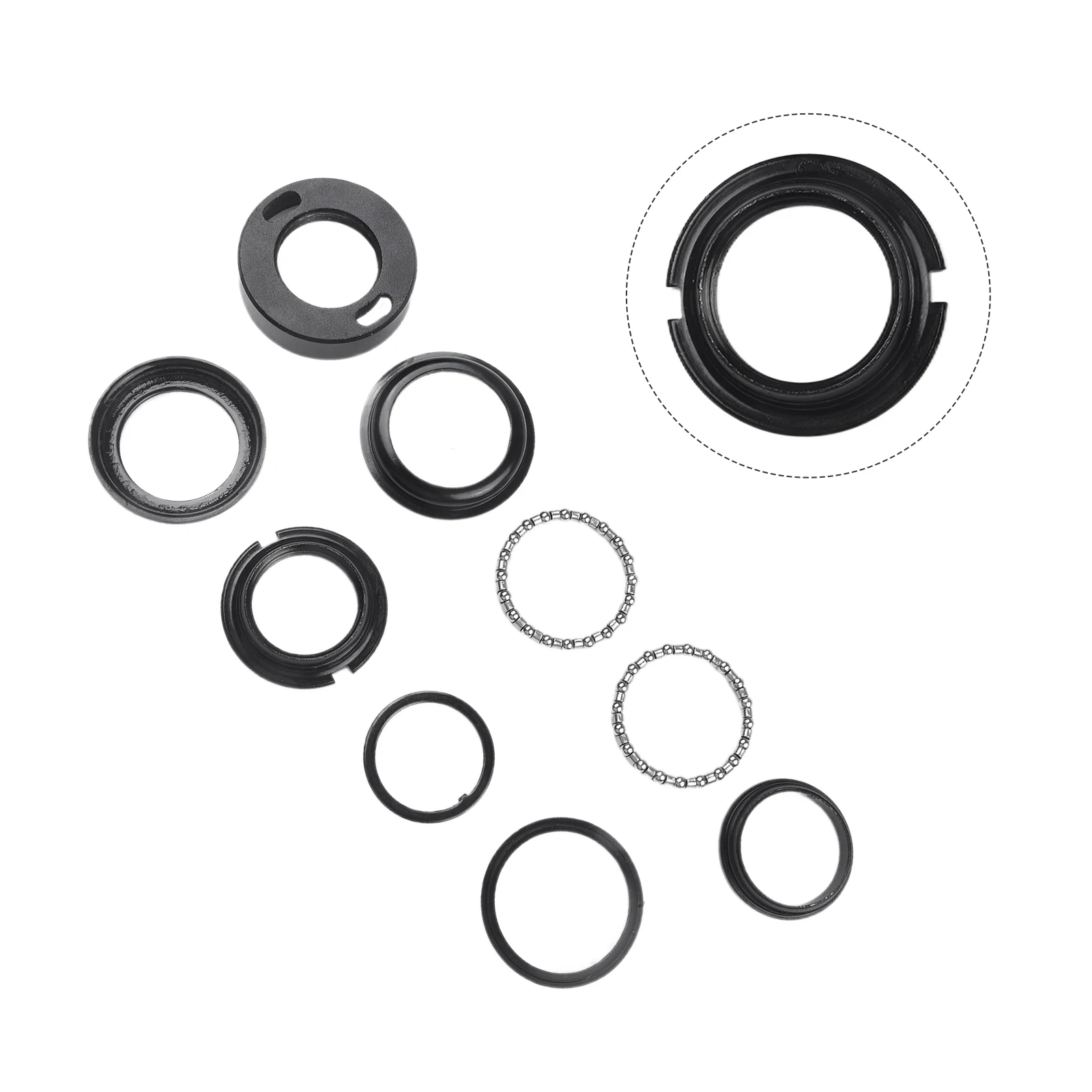 Black Headset Bead Frame Smooth And Textured Special Processing Technology Black Color Easy To Install Good Compatibility