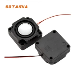 Sotamia 2 Stuks Mini Full Range Speakers 32X32Mm 4 8 Ohm 2W Speaker Reclame Speelgoed Diy Bluetooth Holte Speaker Pu Side