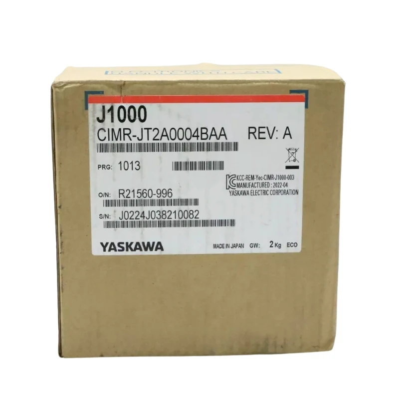 New CIMR-JT2A0004BAA Yaskawa Inverter 1 Year Warranty In Stock