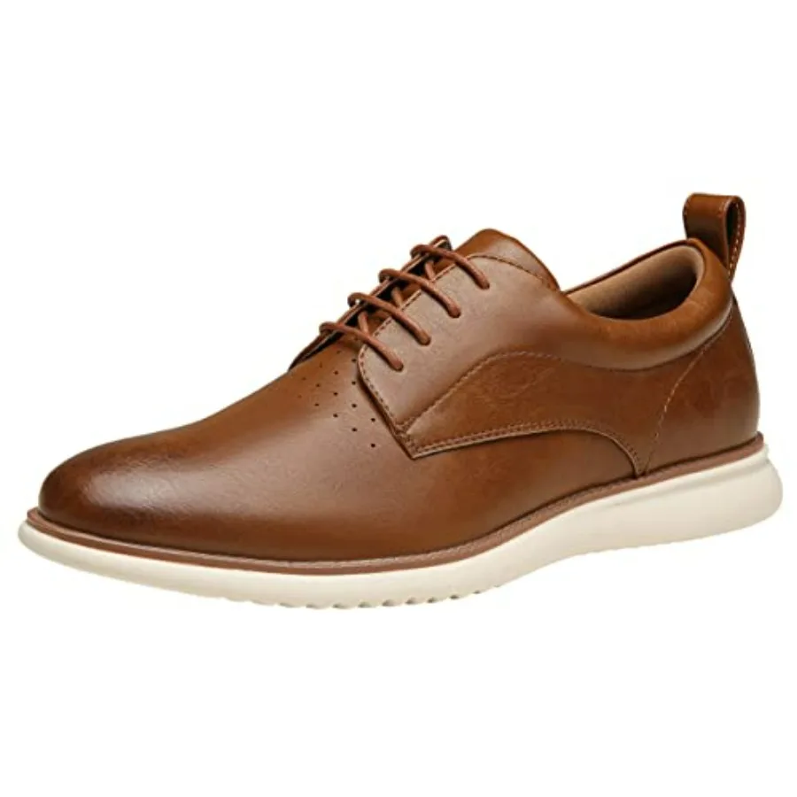 

Jousen Mens Dress Shoes Casual Oxfords for Wedding Party Office Church Business Formal Rubber Bottom Lightweight Sneaker Oxford